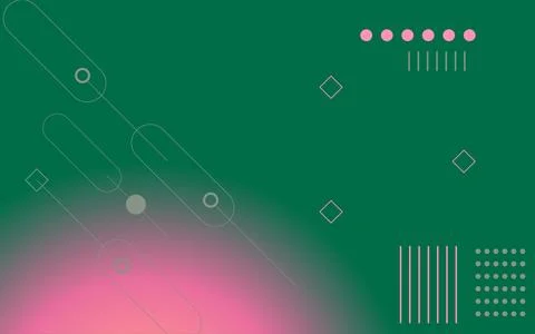 Abstract colors geometric elements ,shapes and circle design for web page, .. Stock Illustration