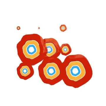 Abstract colors Stock Illustration