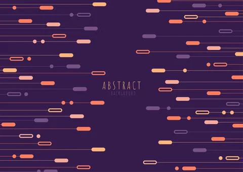 Abstract colors lines pattern of new style 90s design template. 스톡 일러스트