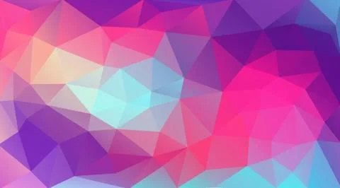Abstract colors treangle background for your design - Vector - Modern Stock Illustration