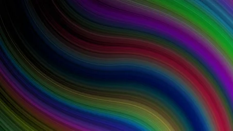 Abstract colors waves turning in circle. Hypnotizing pattern light leaks iridesc Stock Footage 139147179