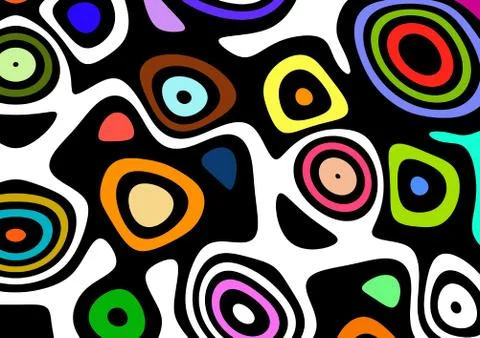 Abstract Colour Stock Illustration