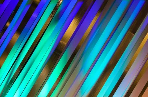 Abstract Colour Lines Stock Illustration