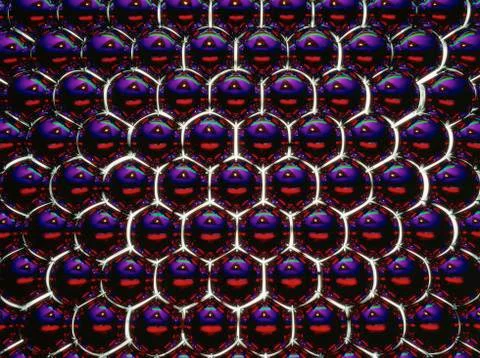 Abstract Coloured Pattern Stock Illustration