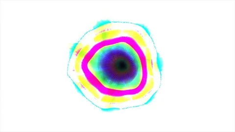 Abstract Coloured Pattern With White background 5 Stock Footage 82373036