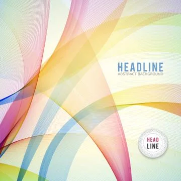 Abstract colourful background. Vector illustration Stock Illustration