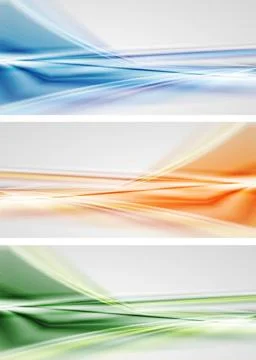 Abstract colourful banners. Vector design eps 10 Abstract colourful banner... 写真素材