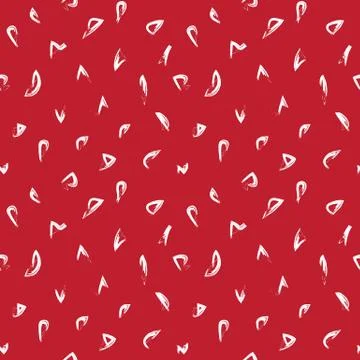 Abstract Colourful Brushstrokes Seamless Pattern Stock Illustration
