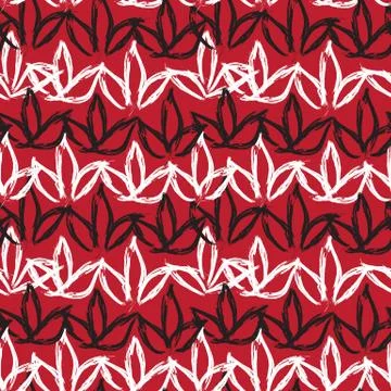 Abstract Colourful Brushstrokes Seamless Pattern Stock Illustration