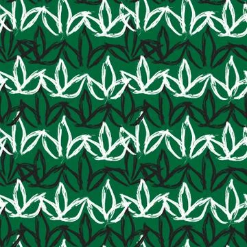 Abstract Colourful Brushstrokes Seamless Pattern Stock Illustration