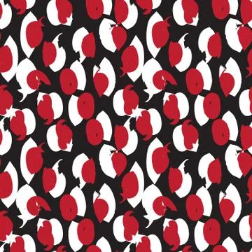 Abstract Colourful Brushstrokes Seamless Pattern Stock Illustration