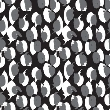 Abstract Colourful Brushstrokes Seamless Pattern Stock Illustration