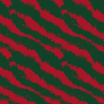 Abstract Colourful Brushstrokes Seamless Pattern Illustrazione stock