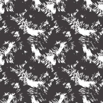 Abstract Colourful Brushstrokes Seamless Pattern Illustrazione stock