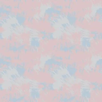 Abstract Colourful Brushstrokes Seamless Pattern Stock Illustration