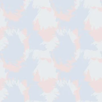 Abstract Colourful Brushstrokes Seamless Pattern Stock Illustration