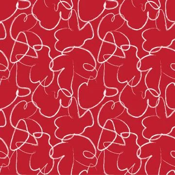 Abstract Colourful Brushstrokes Seamless Pattern Stock Illustration