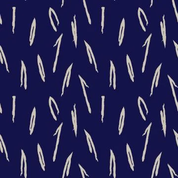 Abstract Colourful Brushstrokes Seamless Pattern Illustrazione stock