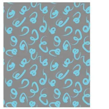 Abstract Colourful Brushstrokes Seamless Print/Pattern in Vector Illustrazione stock