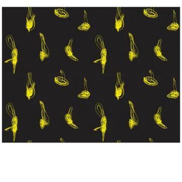 Abstract Colourful Brushstrokes Seamless Print/Pattern in Vector Stock Illustration
