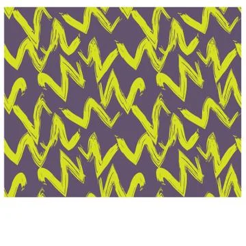 Abstract Colourful Brushstrokes Seamless Print/Pattern in Vector Stock Illustration