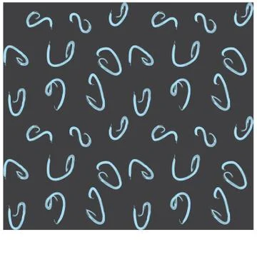 Abstract Colourful Brushstrokes Seamless Print/Pattern in Vector Stock Illustration