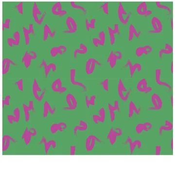 Abstract Colourful Brushstrokes Seamless Print/Pattern in Vector Stock Illustration