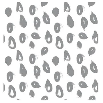 Abstract Colourful Brushstrokes Seamless Print/Pattern in Vector Illustrazione stock