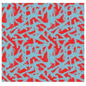 Abstract Colourful Brushstrokes Seamless Print/Pattern in Vector Illustrazione stock