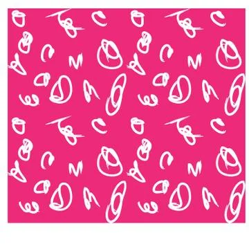 Abstract Colourful Brushstrokes Seamless Print/Pattern in Vector Stock Illustration