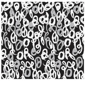 Abstract Colourful Brushstrokes Seamless Print/Pattern in Vector Illustrazione stock