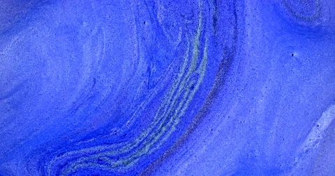 Abstract colourful paint diffusion. Blue acrylic texture background. Stock Footage 147090639
