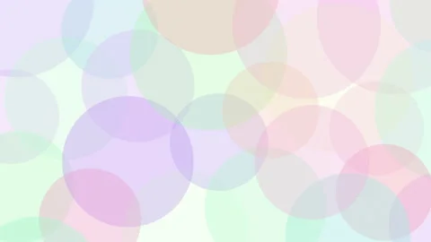 Abstract colourful pastel circles texture, stop motion animation Stock Footage 147328560