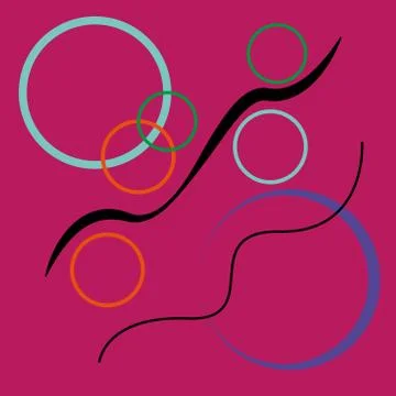 Abstract colourful pattern geometric backgrounds vector design Stock Illustration