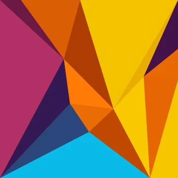 Abstract colourful pattern geometric backgrounds vector design Stock Illustration