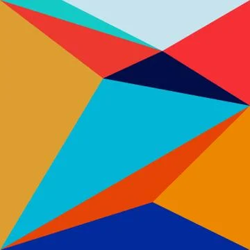 Abstract colourful pattern geometric backgrounds vector design Stock Illustration