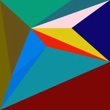 Abstract colourful pattern geometric backgrounds vector design Stock Illustration