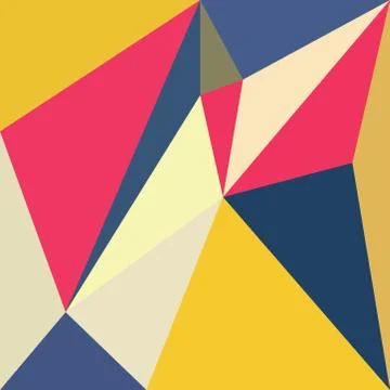 Abstract colourful pattern geometric backgrounds vector design Stock Illustration