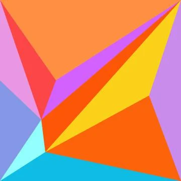 Abstract colourful pattern geometric backgrounds vector design Stock Illustration