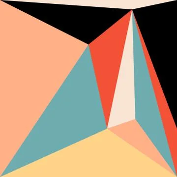 Abstract colourful pattern geometric backgrounds vector design Stock Illustration