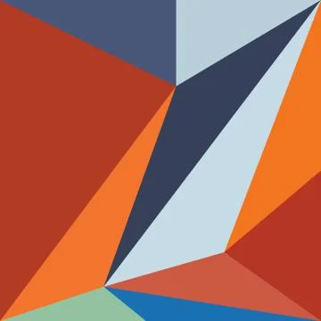 Abstract colourful pattern geometric backgrounds vector design Stock Illustration