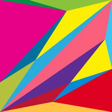 Abstract colourful pattern geometric backgrounds vector design Stock Illustration