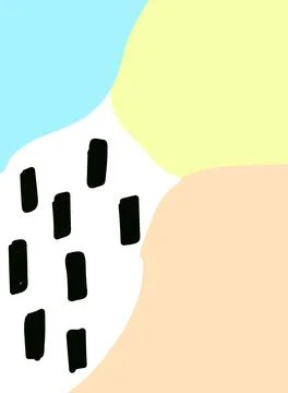 Abstract colourful trendy vector background. Modern art Stock Illustration