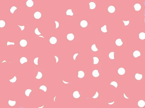 Abstract colourfull backgrounds with circle ,crescent or polka dots Stock Illustration