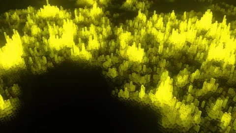 Abstract columns as 3d background for technology, analytical programs, news Stock Footage 278269093