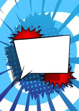 Abstract comic book background. Retro cartoon, vector comics pop art design. Stock Illustration
