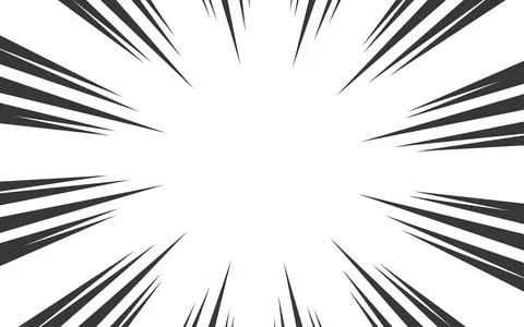 Abstract comic book flash explosion radial lines on white background. Super.. Illustrazione stock