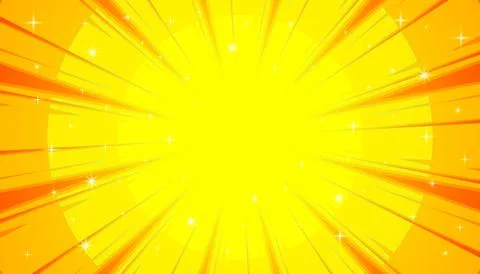 Abstract comic explosion background with radial effect. vector illustration. Stock Illustration