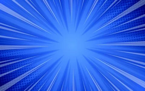 Abstract comic explosion background with radial effect. vector illustration. Stock Illustration