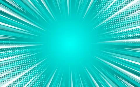 Abstract comic explosion background with radial effect. Vector illustration. イラスト素材